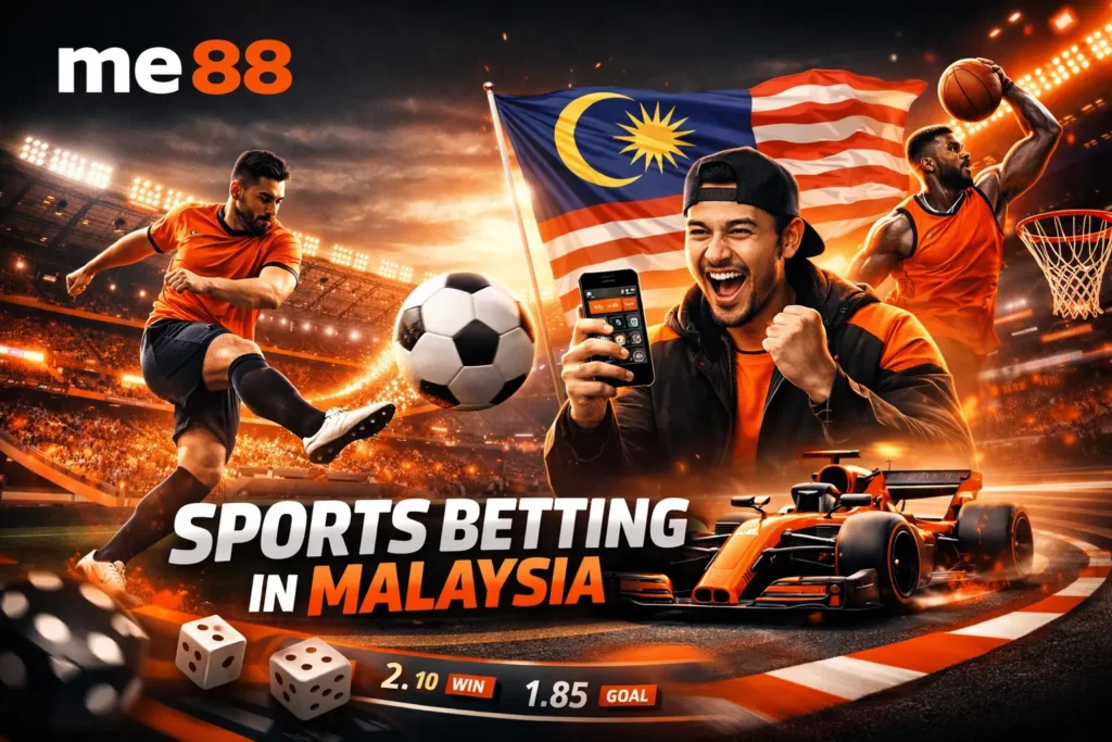 Mobile Sports Betting on me88 Malaysia
